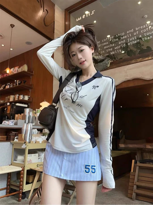 6D967915-80A7-41B7-B4F2-862FFDFB72D2_540x.webp Blue Stripe Mini Skirt