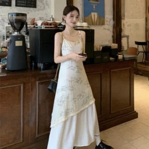 Floral-Print-Beige-Long-Dress.webp Floral Print Beige Long Dress