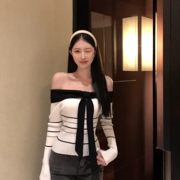 Off-Shoulder-Knitted-Long-Sleeve-Top.webp Off Shoulder Knitted Long Sleeve Top