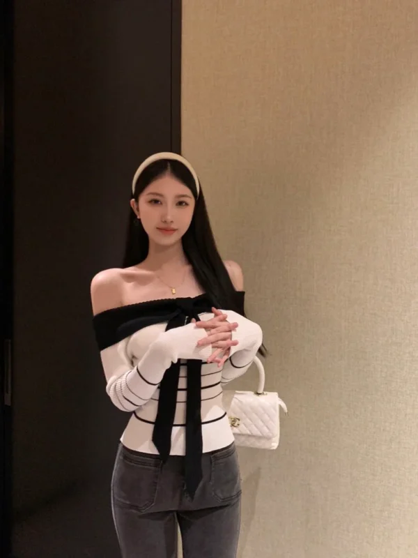 Off-Shoulder-Knitted-Long-Sleeve-Top2.webp Off Shoulder Knitted Long Sleeve Top