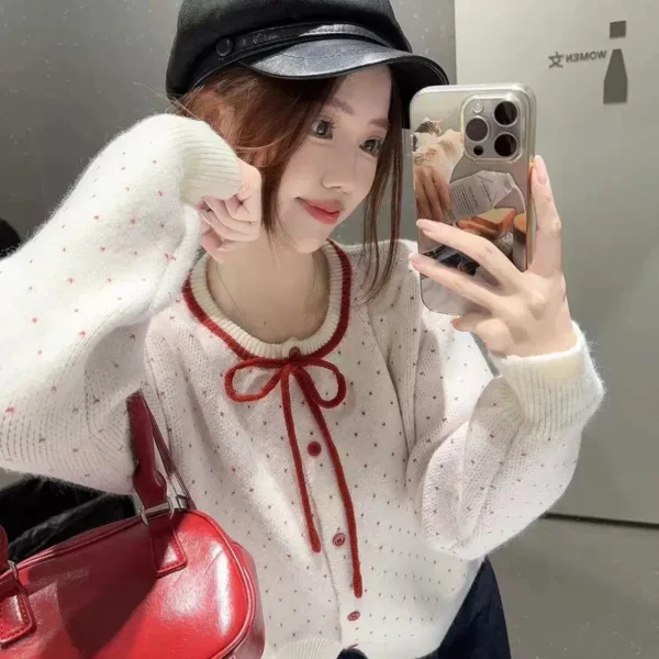 Red-Polka-Dot-Knitted-Top1.webp Red Polka Dot Knitted Top