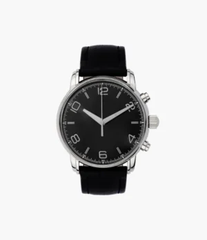 shop-item-3_optimized.webp Classic Black Leather Strap Quartz Watch – Silver Case